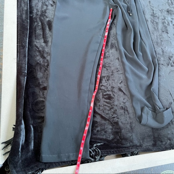 REVOLVE/GREYLIN black Kristin jumpsuit with adjustable spaghetti straps - Picture 9 of 10